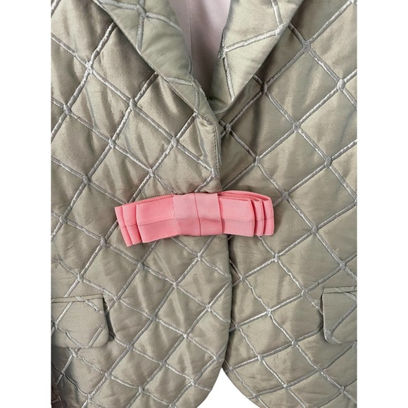 Molly B 100% Silk Jacket Size 4 - Picture 3 of 13